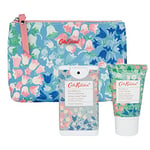 Cath Kidston Beauty Bluebells Cosmetic Pouch | 30ml Hand Cream & 15ml Antibacterial Hand Spray | Cruelty Free & Vegan Friendly