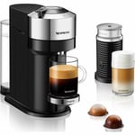 Nespresso Coffee Machine 11713 Magimix Vertuo Next Chrome Plus Milk Frother