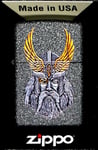 Zippo Lighter Odin Head Design