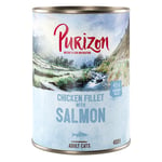 Purizon Original 24 x 400 g - kornfri - Kyllingfilet med laks