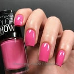 Maybelline Colour Show 60 Seconds Nail Varnish -262 PINK BOOM  - NEW FREE POST