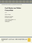 Clarinet Concertino In E Flat Op.26 Carl Maria von Weber Clarinet