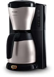 Philips HD7546/20 Kaffemaskine med termokande - Sort/Metal