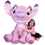 XXXL Angel 100 - 120cm Peluche Géant Avec Son Disney Lilo & Stitch