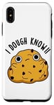 Coque pour iPhone XS Max Jeu de mots « I Dough Know Funny Food »