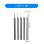 Maant-Stylo De Meulage Électrique,Graveur Réglable À Vitesse D1,Petite Rectifieuse,Mini Ensemble D'outils De Bricolage,Stylo De Gravure Diversifié,Polissage - Type 0.8mm 5pcs