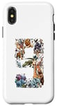 Coque pour iPhone X/XS Animaux du zoo pour 9e anniversaire