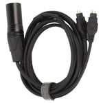 HiFi Cable With 4-pin XLR Balanced Male For HD650 HD600 HD580