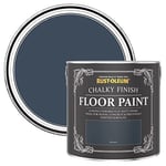 Rust-Oleum Blue Scratch-Resistant Floor Paint in Matt Finish - Blueprint 2.5L