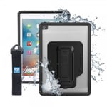 Armor-X Pad Air 2 Skal IP68 Waterproof Shock & Dust Proof Handstrap Kickstand X-Mount