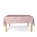 Nydel Nappe Perle Enduction Acrylique, Rouge, 160 x 300 cm