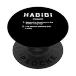 Habibi Dictionary Definition Arabic for Men Women Habibi PopSockets Adhesive PopGrip