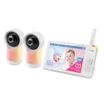 vtech ® Video babyvakt RM 7766 Connect med 7 HD LCD-skjerm, WiFi og kamera med panorering-tilt-zoom