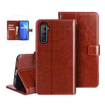 Hülle® Wallet Flip Case Compatible for OPPO Realme 6(Pattern 8)