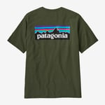 Patagonia P-6 Logo Responsibili-Tee, t-skjorte herre Torrey Pine Green 38504-TPGN XL 2021