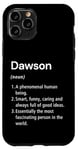 Coque pour iPhone 11 Pro Dawson Définition du nom Dictionnaire amusant