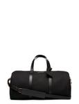 Leather-Trim Canvas Duffel Bags Weekend & Gym Bags Black Polo Ralph Lauren