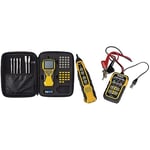 KLEIN TOOLS VDV501-852 Cable Testers & Cable Tracer with Probe Tone Pro Kit for RJ11 and RJ45 Cables Klein Tools VDV500-820, Beige