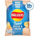 Walkers Baked Cheese & Onion Crisps - 32x37.5g