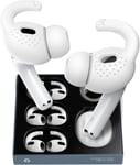 3 Paires Crochets d'oreille AirPods Pro 2 Couvrent Embouts D'écouteurs [Sac Supplémentaire] Apple Earbuds Ear Hooks Compatible avec Airpods Pro (2¿ génération 2022)