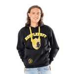 Harry Potter Unisex Vuxen Deluxe Hufflepuff Hoodie XXL Svart Black XXL