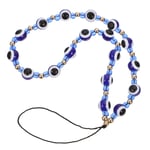 Telephone Cord ID Card Anti-lost Chain Strap Beads Lanyard Mobile z