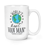 World's Best Van Man 15oz Large Mug Cup Funny Joke Favourite Courier Driver