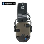 ARM NEXT-Cache-oreilles de prise de vue électronique D20,casque anti-bruit,amplification du son,audition avec adaptateur Bluetooth 5.3 - Type Fde with adapter