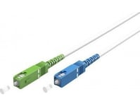 Goobay 59621 Fiberoptisk Kabel 5 M Sc/Upc Sc/Apc Ftth Os2 Vit (59621)