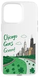 Coque pour iPhone 15 Pro Max Chicago's St. Paddy's Day Chicago - Shamrock Chicago River