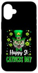 Coque pour iPhone 16 Plus Cat St Patricks Day St Catricks Day Lucky Charm Cats Lovers