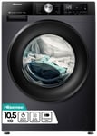 HISENSE Hisense 3S Series WF3S1043BB3 WIFI 10kg Washing Machine Black