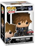 Figurine Disney Kingdom Hearts 3 - Sora Drive Form Exclu Pop 10cm