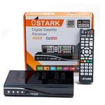 Ostark AS2X Récepteur Satellite numérique 10 Bits FTA DVB S2 S S2X DVBS2 HDMI FHD 1080P FTA H265 USB WiFi RJ45 Inclus