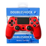 Wireless Controller for PS4 Joystick Gamepad Console PS Bluetooth Wireless USB-kabelverbinding for Playstation 4 with Dual Shock Touch Panel Audio Jack and Six-axis,RED