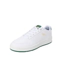 PUMA Unisex Court Classic Baskets, Puma White Vine Puma Gold, 44 EU