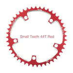 VXM-Phare de route large et étroit 130BCD,anneau de joint VTT 38T-60T,design de course professionnel pour Shimano 5700 6700,pièces de vélo - Type 44T Red and Screw