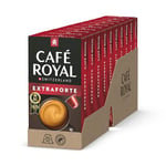 Café Royal Doppio Espresso 100 Capsules for Nespresso Coffee Machine - 11/10 Intensity - UTZ-certified Aluminum Coffee Capsules