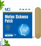 MQ Motion Sickness Patch for Car and Boat Rides, Cruise and Airplane (14 Count)