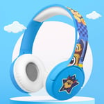 Casque Bluetooth Enfant Motif Chase Pat Patrouille Autonomie 20H Forever Bleu