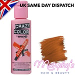 Crazy Color | Semi-Permanent Hair Colour Cream (Coral Red 57)