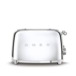 Smeg - 4 Slot Toaster Chrome - Brödrostar