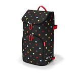 reisenthel citycruiser Bag - Sac à provisions Pratique avec Plusieurs Grands Compartiments, Peut être utilisé comme Trolley de Courses avec Le citycruiser Rack, à Pois