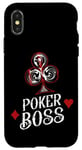 iPhone X/XS Poker Cards Vintage Poker Boss Case