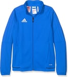 Adidas Tiro 17 Training Jacket [9-10] [Royal/White]