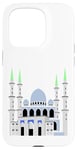 Coque pour iPhone 15 Pro Istanbul Sultan Ahmet Camii Mosquée bleue musulmane