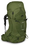 Osprey Aether 65 Men's Backpacking Pack Garlic Mustard Green - L/XL