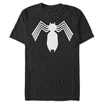 Marvel Spider-Man Classic-Alien Symbiote Icon Organic Short Sleeve T-Shirt, Black, XXL