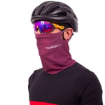 Wilier Parts Neck Warmer Face Mask - Snake Bordeaux / One Size