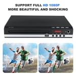 HDMI DVD Player for TV, 1080P Region Free DVD Players for TV, Slim Mini DVD Play